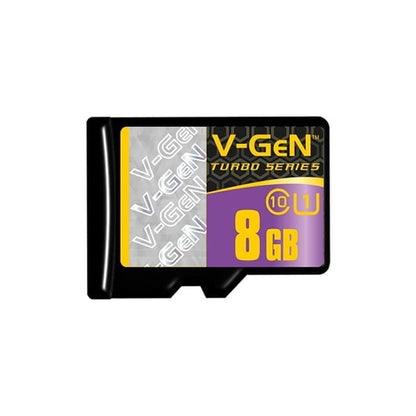 Memory Card V-GEN 8GB Class 10 Turbo Series 100Mb/s Micro SD Original Vgen MMC Microsd Bergaransi