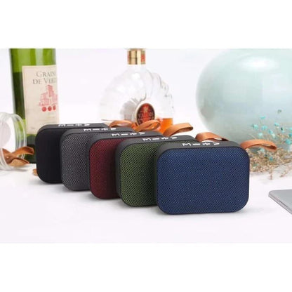 Speaker Bluetooth G2 Mini Wireless Portable Super Bass Support Memori FM Radio USB Musik Box Good Quality