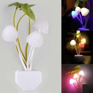 Lampu Tidur Jamur Avatar Mushroom Lamp Sensor LED Night Lamp hias kamar colokan dinding warna unik