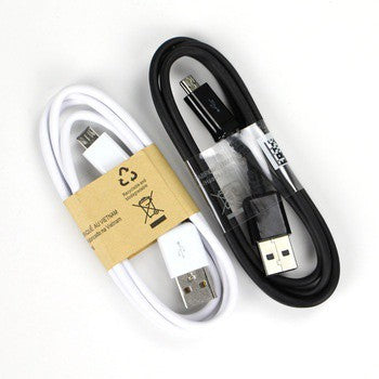 [CO 1K] Kabel Data Micro USB Putih Panjang 1 Meter || Cable Bulat 1m 100cm 1A Smartphone Handphone Hp Mikro