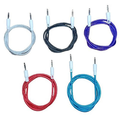 Kabel Audio AUX Jack 3.5mm Panjang 100cm 1m HP Android Samsung Speaker Mobil cable Musik Spotify