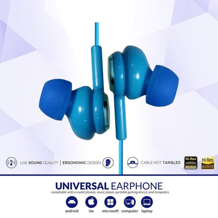 Headset Earphone N1 UNIVERSAL BASS / Earbud / Handsfree