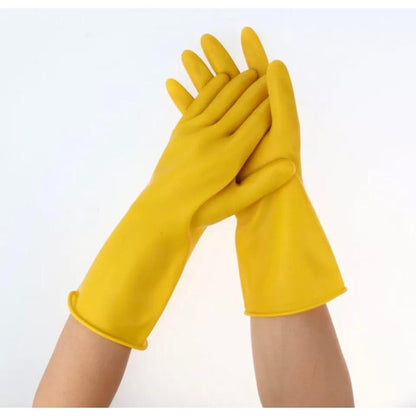 Sarung Tangan Karet Latex Cuci Piring / Sarung Tangan Kebun Taman Anti Slip / Household Rubber Gloves Serbaguna