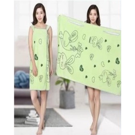 Baju Handuk Mandi Karakter Wearable Towel Kimono Renang Multifungsi / Bath Towel