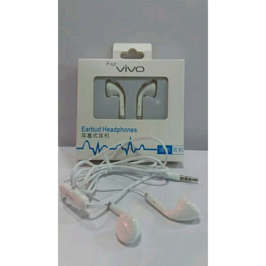 Headset Handsfree VIVO ORI Original 99% OEM HF Earbud Earphones Earphone Mic Headphone TERMURAH