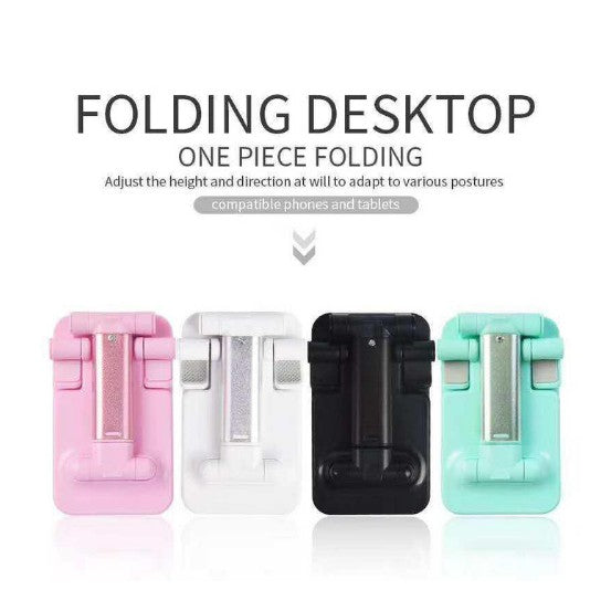 Folding Desktop HD-23 Phone Stand Holder Lipat Liftable Foldable HD23 Universal HP di Meja Support L305