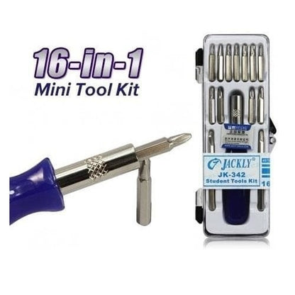 Obeng Set 16in1 Magnetic Toolkit Screwdriver mini kepala magnet tools sekrup kecil min bunga multi