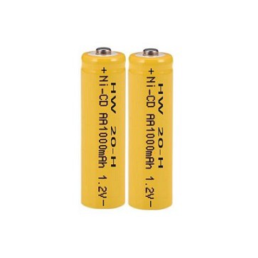 Baterai Rechargeable AA Ni-Cd Isi Ulang A2 1000Mah Battery Batre bisa Cas kembali mainan mouse lampu