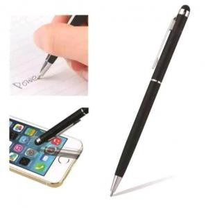 Stylus + Pen 2IN1 Ballpoint Pulpen Smartphone Hp Touch Screen Touchscreen Pena Sensitive