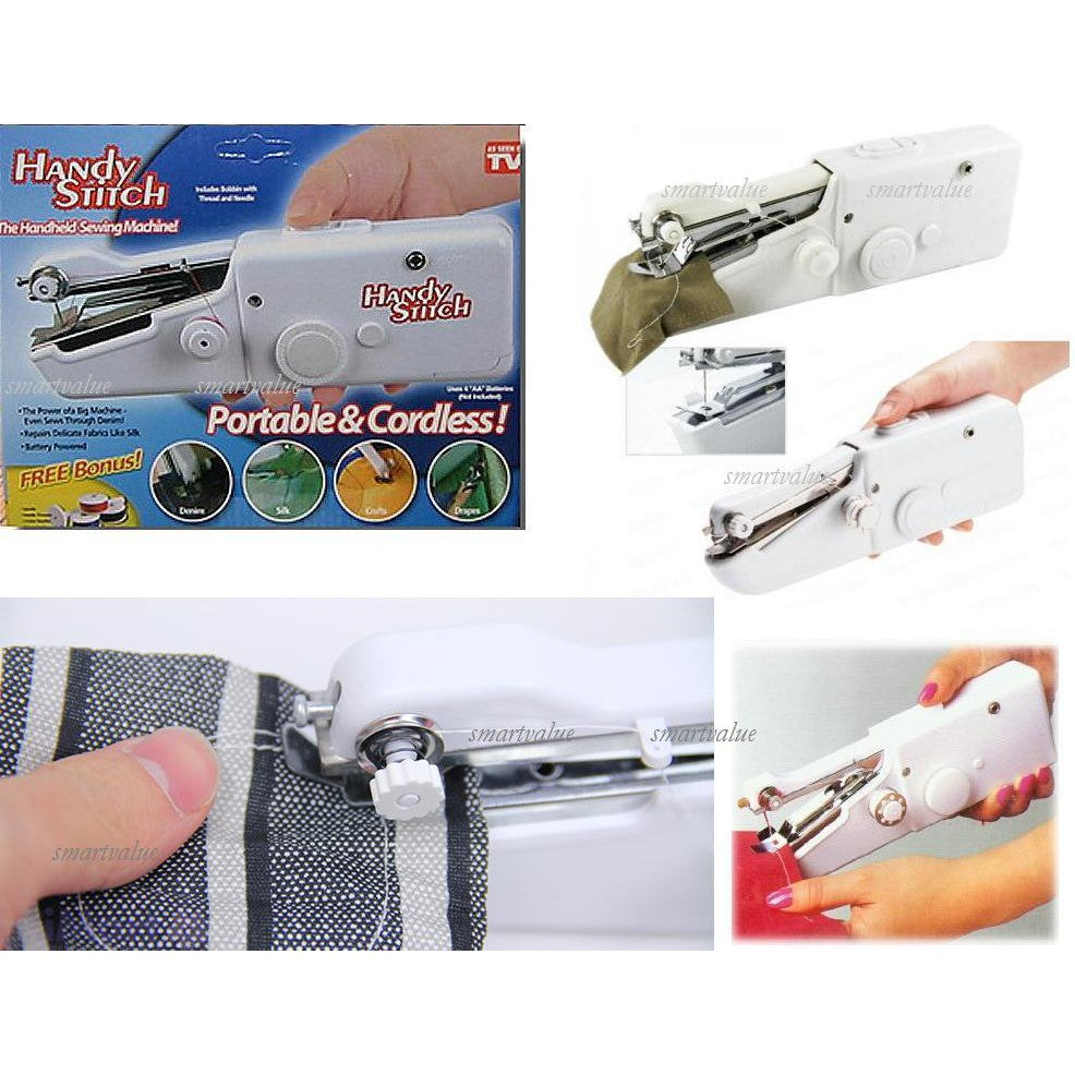 Mesin Jahit Handy Stitch Portable Handheld Sewing Machine