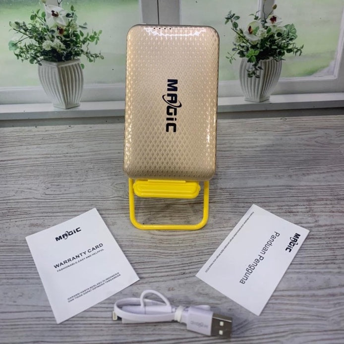 Powerbank MAGIC M3 9000Mah Single USB Output Power Bank Original