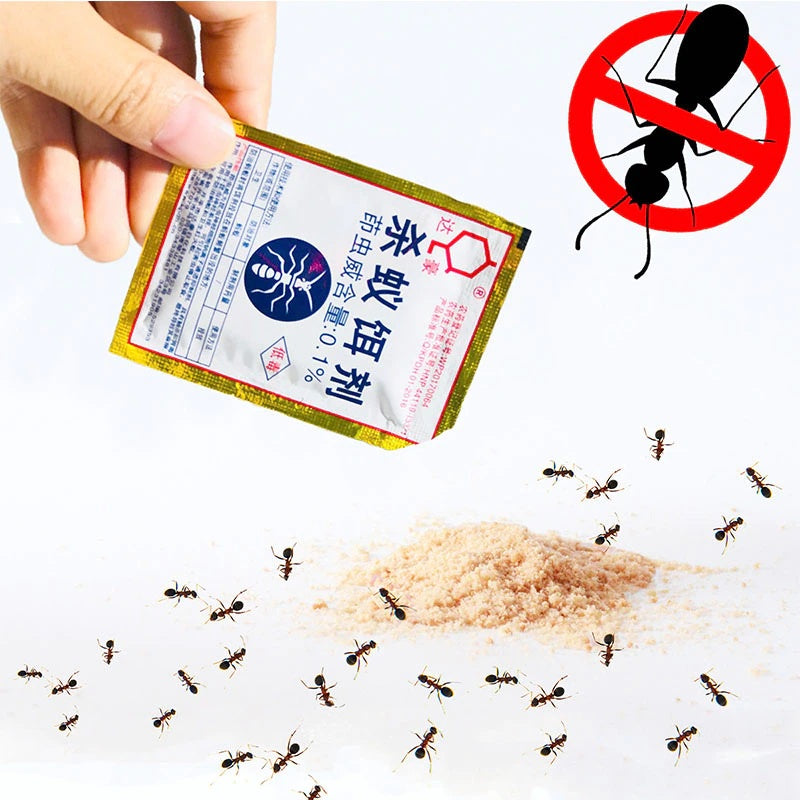 Racun Bubuk Semut Killing Bait Powder Serbuk Obat Pembasmi Sarang Semut Ants Killer Pest Control