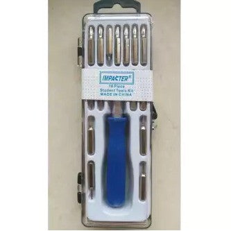 Obeng Set 16in1 Magnetic Toolkit Screwdriver mini kepala magnet tools sekrup kecil min bunga multi