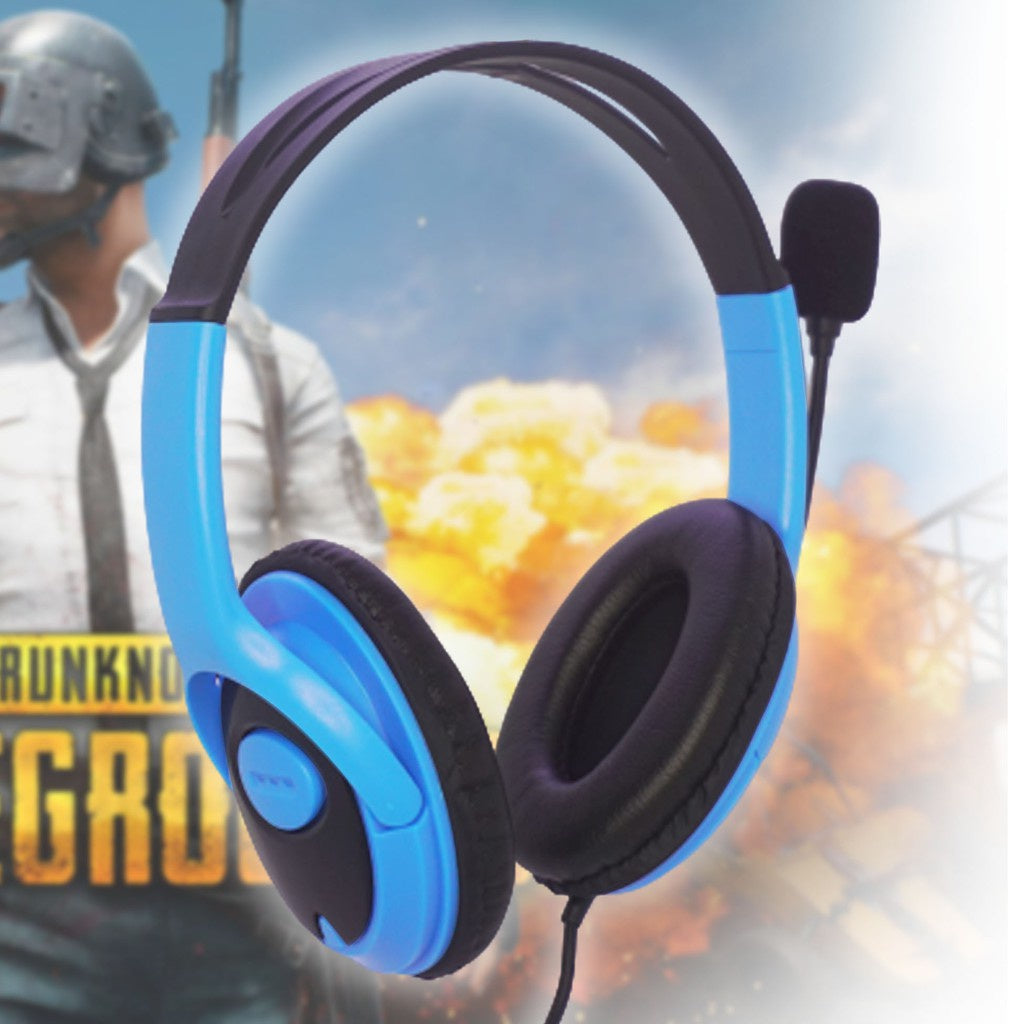 Headphone Gaming With Microphone / Headset Bando Game Support PUBG