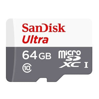 Memory Card Sandisk Ultra 64GB 100mb/s Class 10 Non Adapter Kartu Memori Micro SD SDHC Original