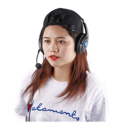 Headphone Gaming With Microphone / Headset Bando Game Support PUBG