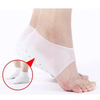 Pelindung Tumit Kaki Gel Silikon Heel Pad Silicone Protector Alas Tumit Anti Lecet Pecah Crack Socks