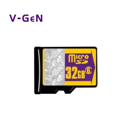 Micro SD VGEN 32GB Class 6 Original Memory Card Microsd V-GEN MMC Handphone Kamera Flash Memori Ori