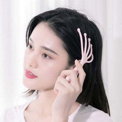 Bokoma Alat Pijat Kepala Head Spa Massager Scalp Refleksi Pemijat Kepala Plastik Manual Terapi Badan