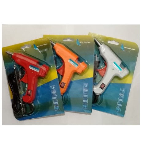 Lem Tembak / Hot Melt Glue Gun 20 watt ( Switch On Off ) 20W Saklar Alat Pistol Kerajinan Tangan