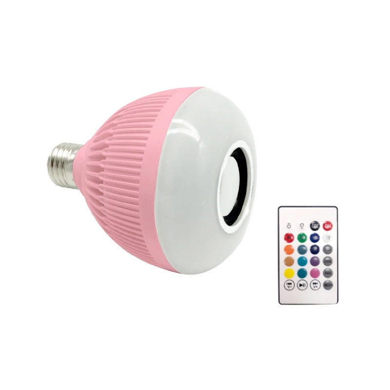 Lampu + Speaker Bluetooth 2in1 BOHLAM 6W LED Disco RGBW Remote Control 6watt Music RGB Party Lamp