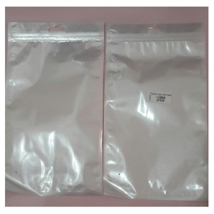 Plastik Klip Susu 13.5X24 Cm (ISI 100) Ziplock Putih Packing Plastic Zipper Cetik Buka Tutup Bening