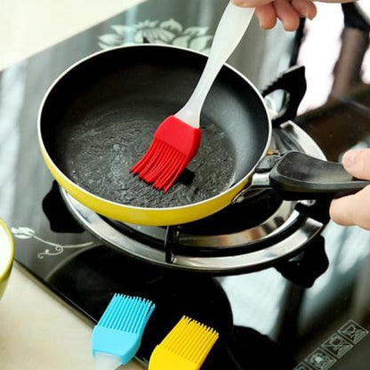 Kuas Silikon Oles Kue Tahan Panas Silicone Brush Dapur Roti BBQ Cake Minyak Mentega Anti Rontok