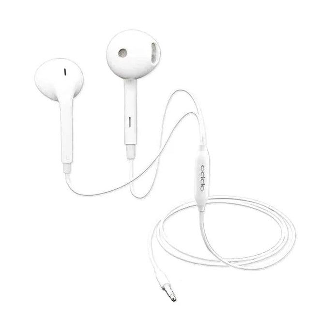 Headset R11 Handsfree ORIGINAL OPPO VIVO - Wired Stereo Bass With Mic Earphones Smartphone Copotan Jack 3.5mm HP Handphone Kualitas Ori Suara Jernih