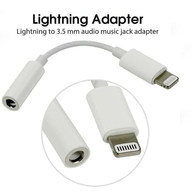 Kabel Audio Jack 3.5Mm For Universal 1-p Adapter Converter Light-ning to Headphone Jack