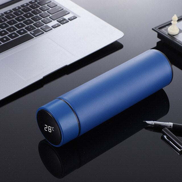 SMART TUMBLER 500Ml Thermos Temperature LED Display Vaccum Termos Suhu Botol Minum Stainless Steel