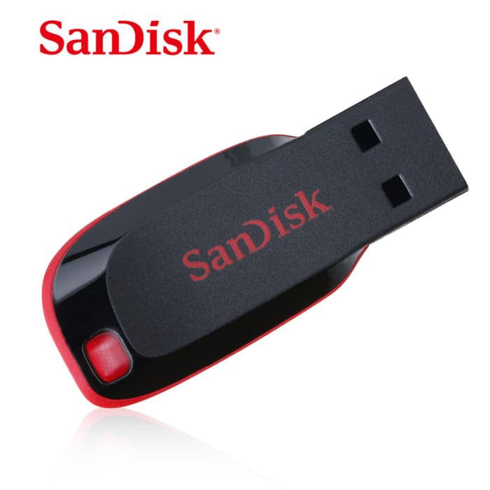 Flashdisk Sandisk 16GB Cruzer Blade Flash disk Drive USB Memory File Original Transfer Data