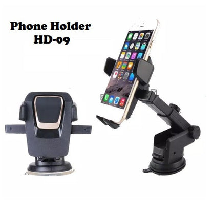 Car Holder Hp Mobil HD-09 HD09 360 Degree Rotation Universal Phone Silicone Sucker