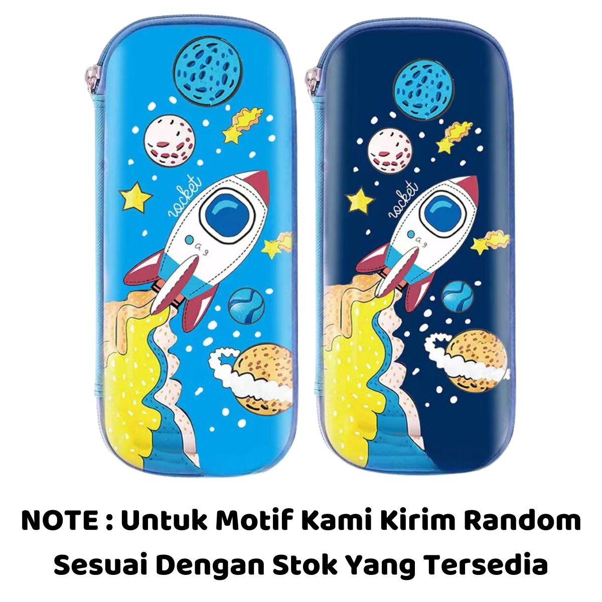 Tempat Pensil Aesthetic 3D Tempat Pensil Anak Laki Laki Waterproof Kotak Pensil Anak Perempuan Alat Tulis Sekolah