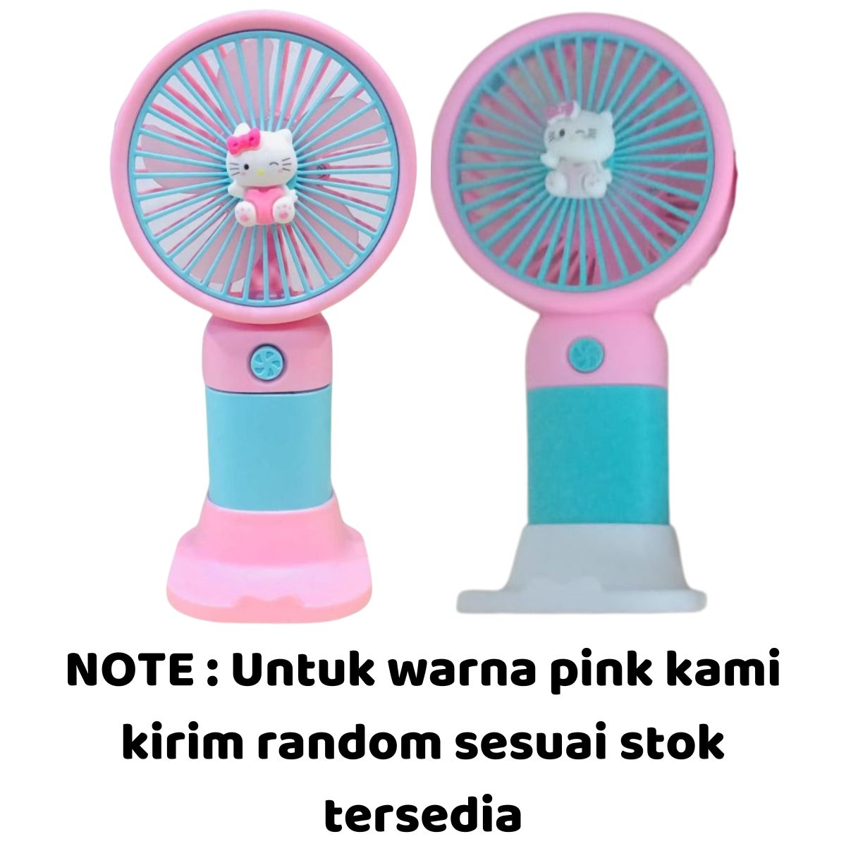 Kipas Angin Genggam Tangan Motif Karakter Lucu + Holder Penyangga HP / Handy Fan SX-117 Mini USB Cooling Fan Portable / Pendingin Rechargeable Elektrik Travel Size Travelling Outdoor Konser Piknik Pantai CFD Jogging Jalan Luar Ruangan Make Up Multifungsi