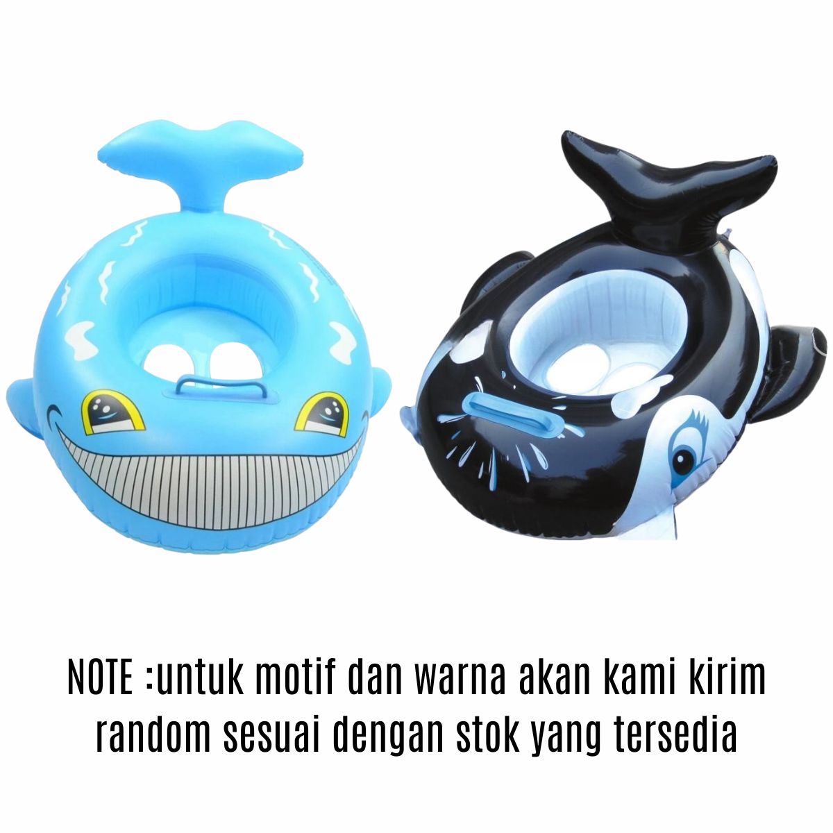 Ban Pelampung Anak Intex Baby Swim Boat Motif Animal Split Rings Bayi Duduk Kaki Berenang Karakter