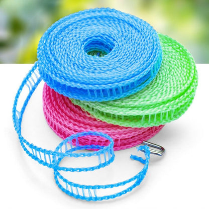 [MA] Tali Jemuran Pakaian 5 Meter dan 3 Meter Super Praktis Gantungan Baju Clothes Line + Hook / Tambang Gantungan Baju 5M & 3M