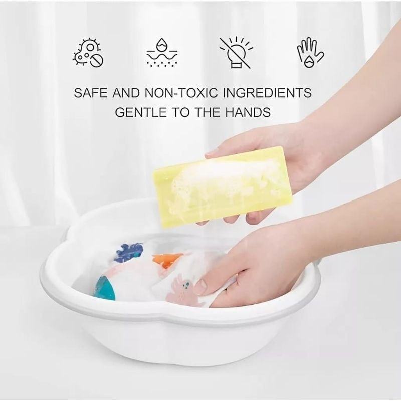 Sabun Batang Penghilang Noda Bandel / Sabun Cuci Baju Ajaib Pembersih Kotoran Minyak Darah Jamur Kerah Pakaian / Stain Remover Bar Soap / Sabun Viral Serbaguna