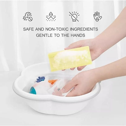 Sabun Batang Penghilang Noda Bandel / Sabun Cuci Baju Ajaib Pembersih Kotoran Minyak Darah Jamur Kerah Pakaian / Stain Remover Bar Soap / Sabun Viral Serbaguna