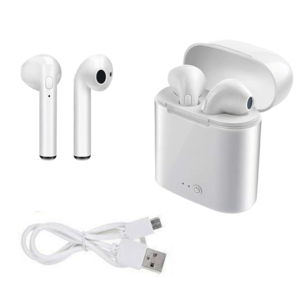 Earphone HBQ i7S TWS Twins Wireless Headset Bluetooth Mini V4.2 Stereo Super Bass