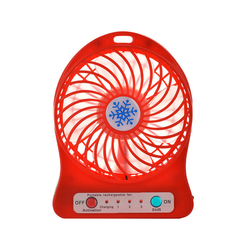 Kipas Angin Mini Portable Rechargeable Handy Fan USB With 3 Speed Mode