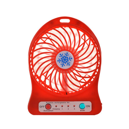 Kipas Angin Mini Portable Rechargeable Handy Fan USB With 3 Speed Mode