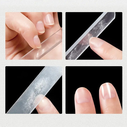 Alat Kikir Kuku Nano Glass / Nail Buffer Asahan Kaca Pengkilap Kuku Nail Polisher Crystal Amplas Alat Pengkikir Manicure Pedicure Perawatan Kuku Kaki Tangan penghalus