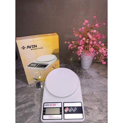 Timbangan Dapur Digital SF400 10Kg FREE BATERAI Kitchen Scale SF 400 Kapasitas Kue Tepung Bahan LCD