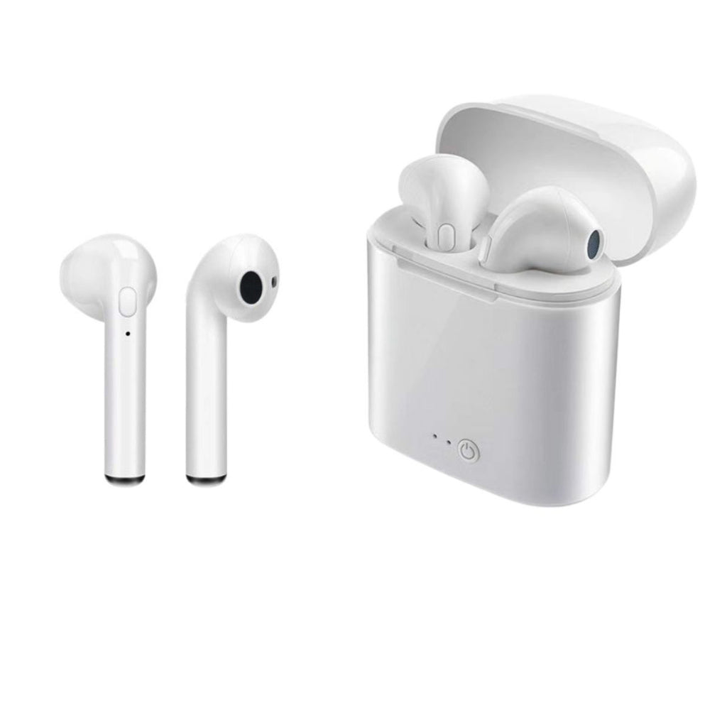 [MA] Earphone HBQ i7S TWS Twins Wireless Headset Bluetooth Mini V4.2 Stereo Super Bass