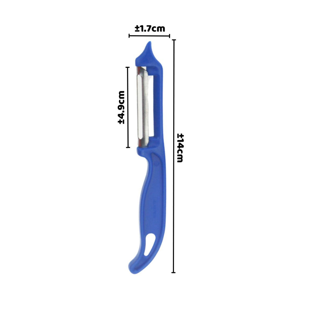 Pisau Pengupas Kulit Buah Sayuran / Peeler Knife Alat Kupas Kulit Kentang Wortel Apel Anti KaratAnti Slip / Parutan Super Tajam Perlengkapan Dapur Serbaguna