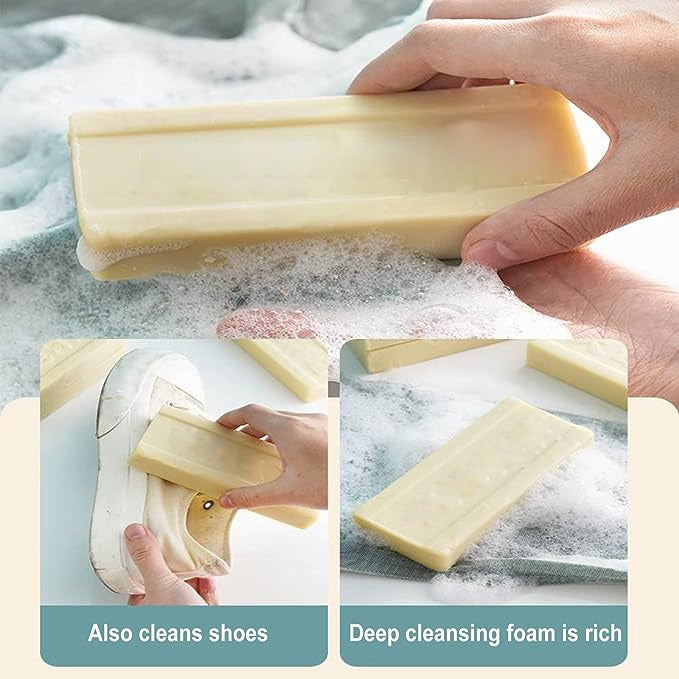 Sabun Batang Penghilang Noda Bandel / Sabun Cuci Baju Ajaib Pembersih Kotoran Minyak Darah Jamur Kerah Pakaian / Stain Remover Bar Soap / Sabun Viral Serbaguna