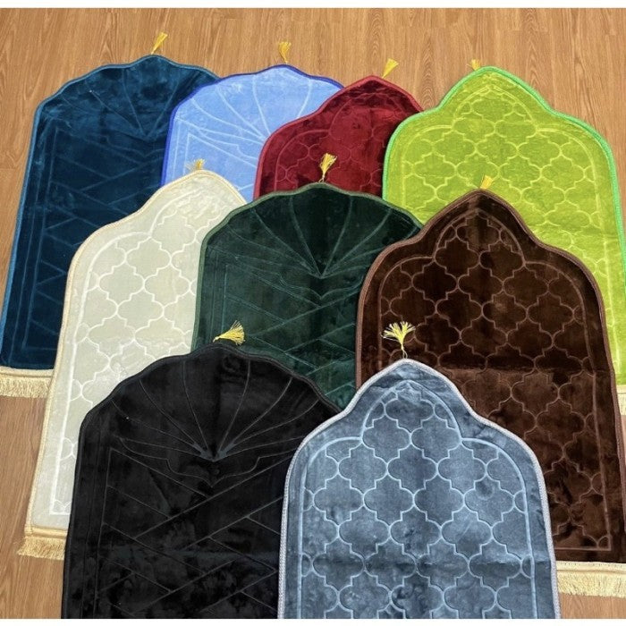 Sajadah Besar Sultan Kubah Embos PREMIUM Anti Slip / Karpet Alas Sholat Tebal Mewah Aesthetic Anti Licin / Sejadah Dewasa Souvenir Oleh-Oleh Umroh Haji Hampers Hadiah Kado Lebaran Parcel Hantaran Kualitas Bagus