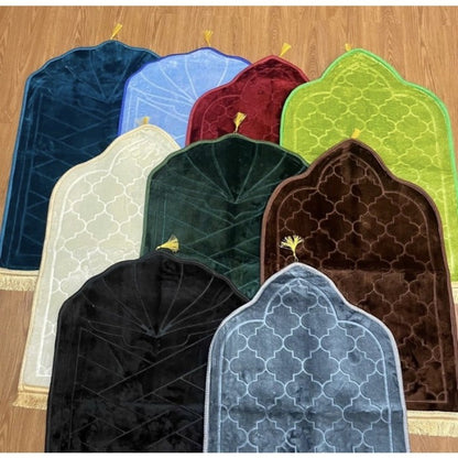 Sajadah Besar Sultan Kubah Embos PREMIUM Anti Slip / Karpet Alas Sholat Tebal Mewah Aesthetic Anti Licin / Sejadah Dewasa Souvenir Oleh-Oleh Umroh Haji Hampers Hadiah Kado Lebaran Parcel Hantaran Kualitas Bagus