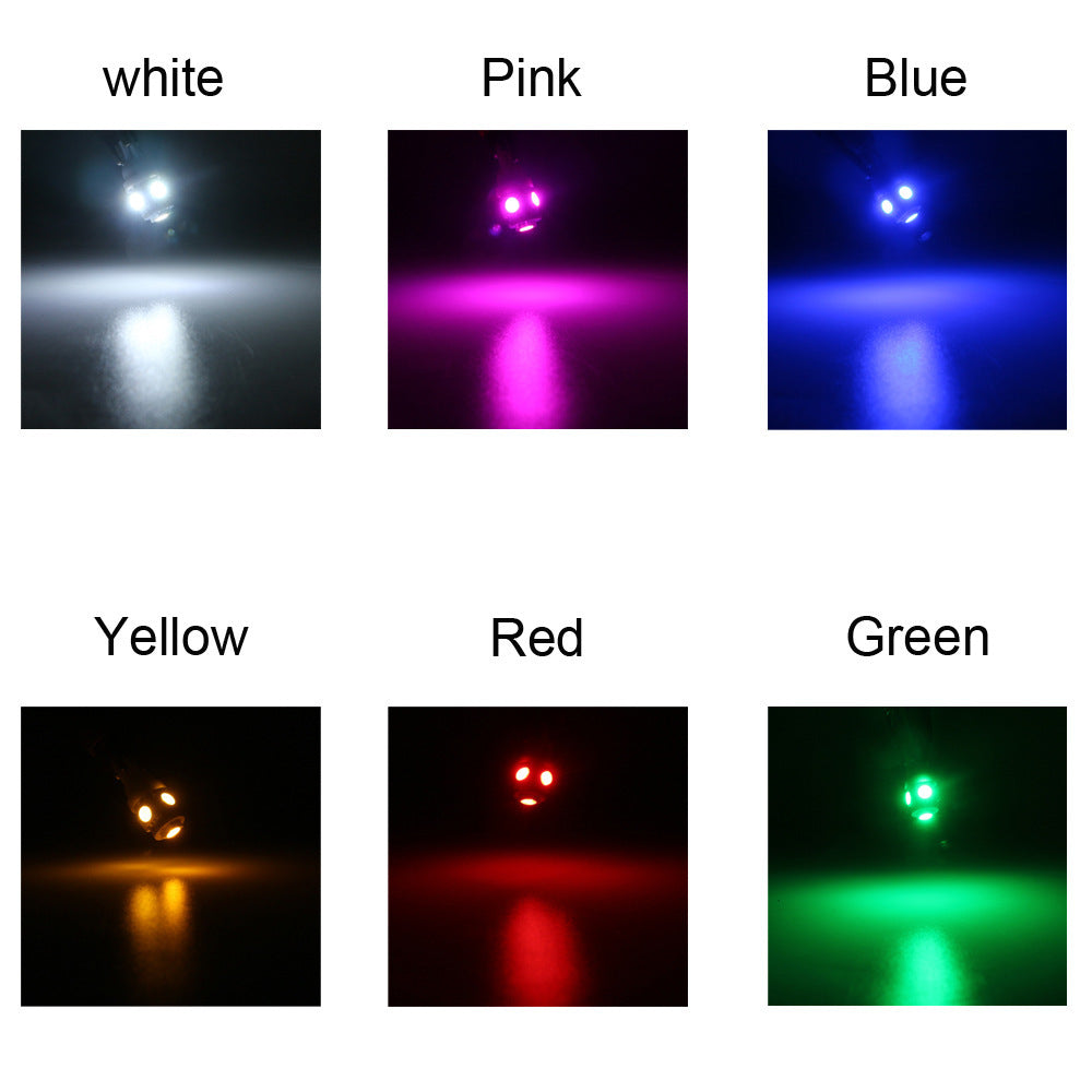 Lampu Motor Mobil LED T10 Jagung Socket Tancap / Lampu Sein Speedometer Rem Plat Nomer Bagasi Senja Kota