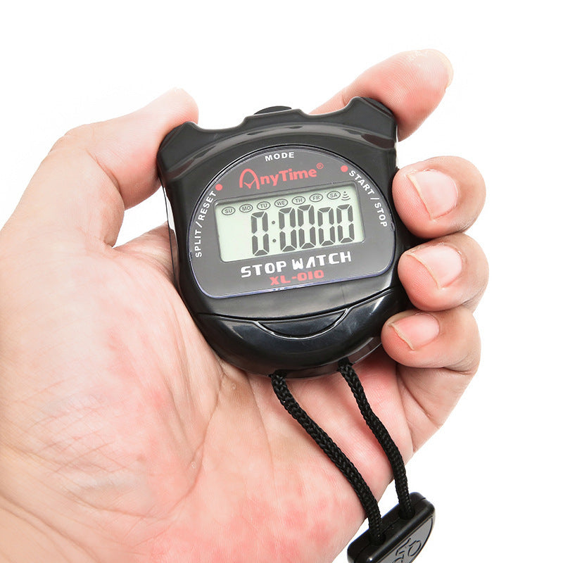 Stopwatch Anytime XL-010 timer - Alat Hitung Waktu XL010 stop watch date & time keeping pengukur jam